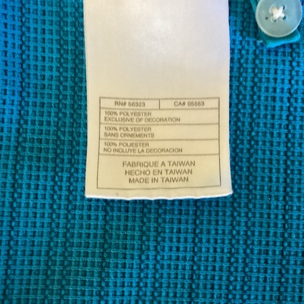 Nike Golf Men’s Blue Striped Polo.  Size XXL - Picture 6 of 8